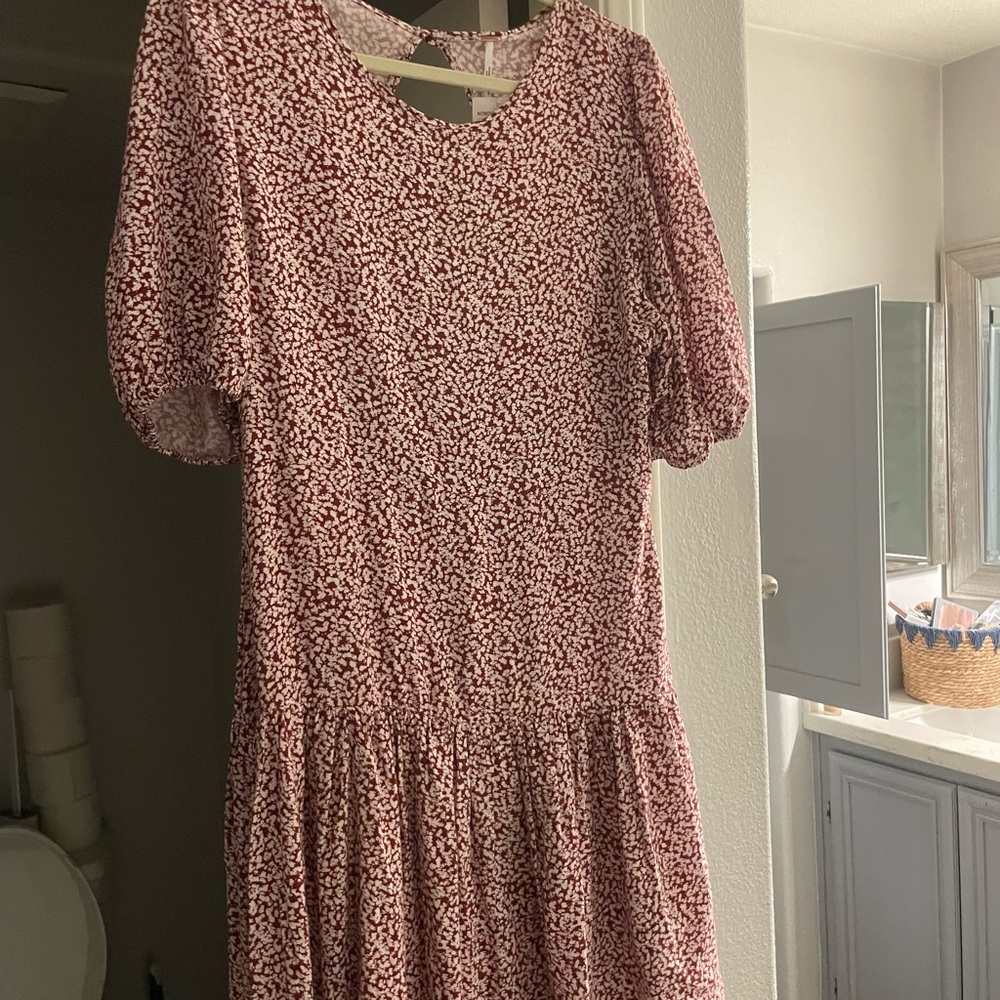 Free People open back dress size large